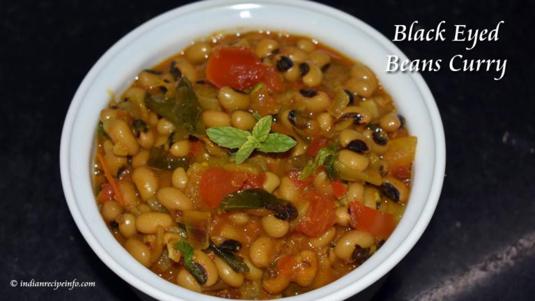 Black eyed peas curry