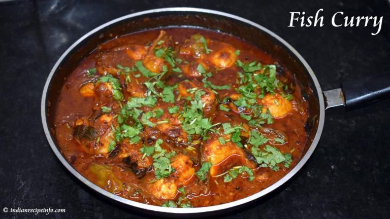 Andhra Fish Curry Recipe