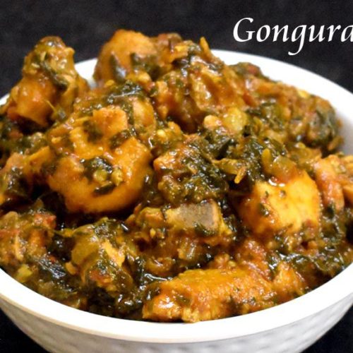 Gongura Chicken Recipe