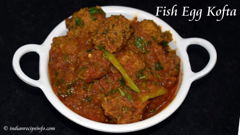 Fish Egg Kofta Recipe