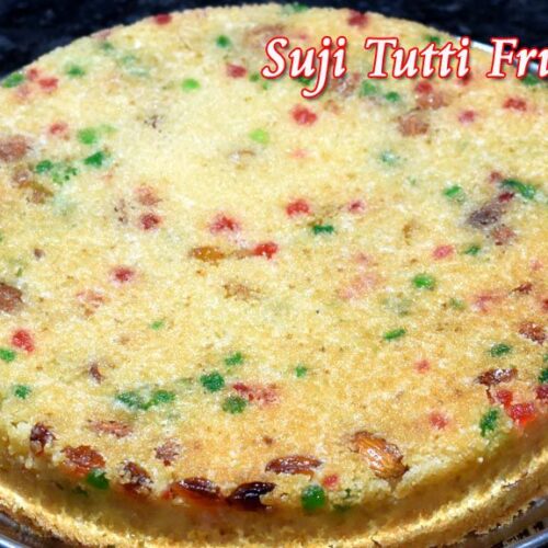 Suji Tutti Frutti Cake without without oven