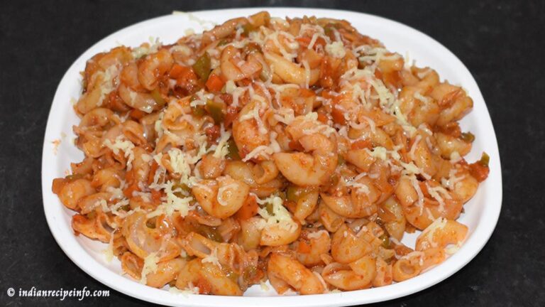Indian Style Macaroni Pasta Recipe