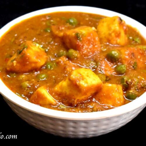 Matar Paneer Recipe