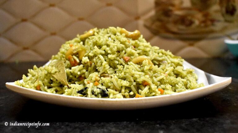 Coriander Rice Recipe