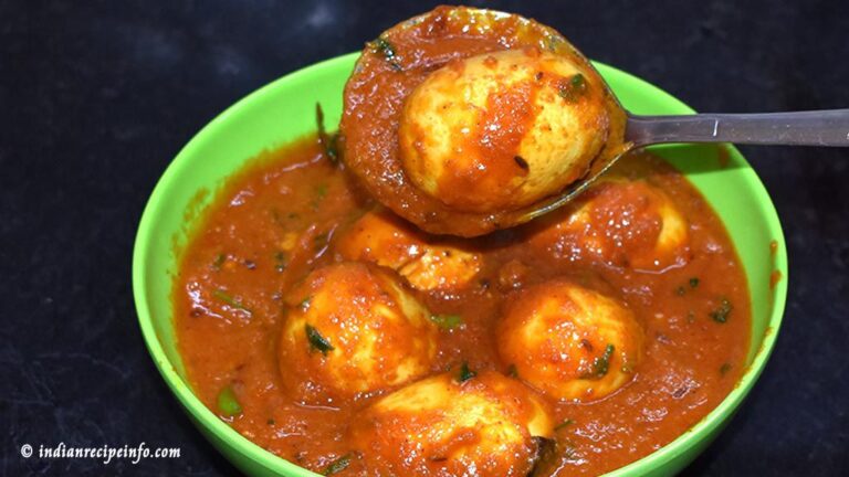 Simple egg curry without coconut