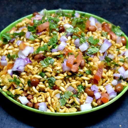 Muntha Masala Recipe | Easy Indian Style Puffed Rice Snack Muntha masala recipe