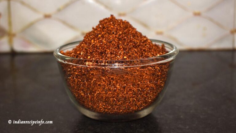 nalla karam podi recipe