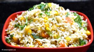 sweet corn fried rice recipe