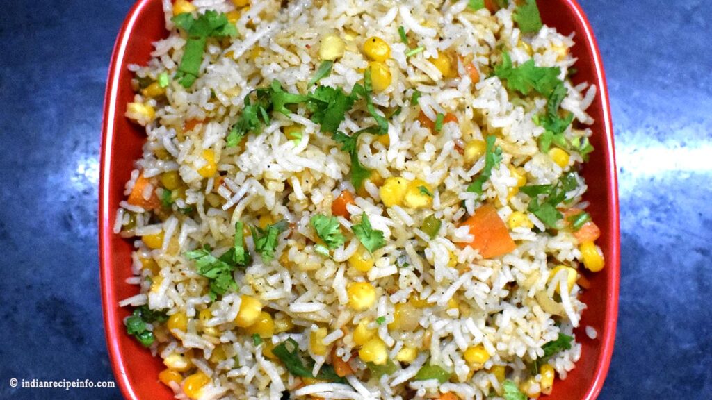 corn fried rice