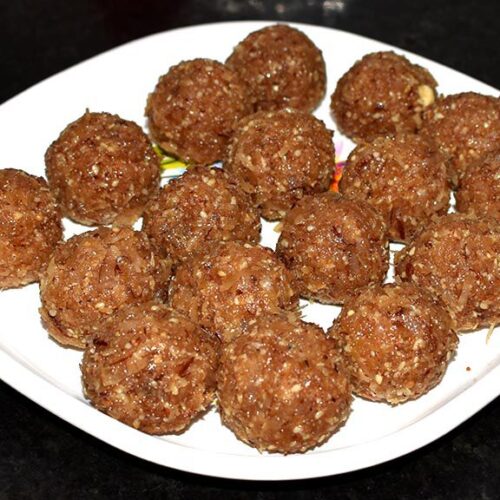 Peanut sesame laddu