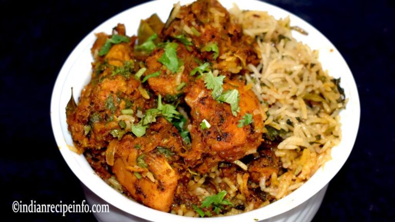 andhra chicken fry piece biryani