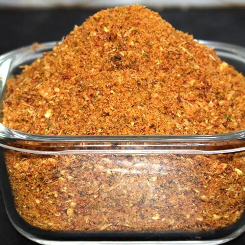 Dried prawns masala powder recipe