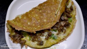 Mushroom omelette recipe