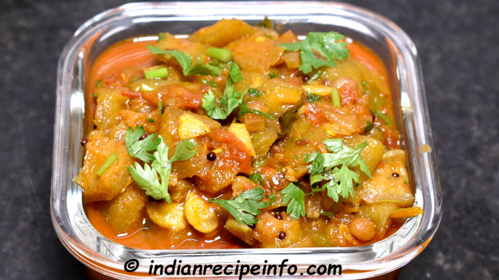 Ridge Gourd Curry Recipe