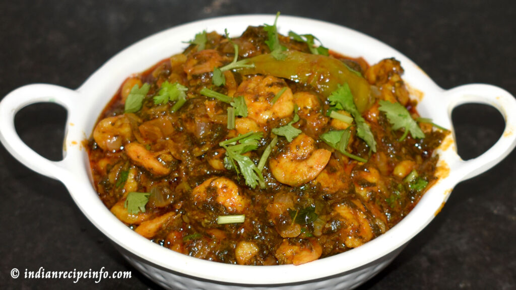 Gongura Prawns Curry