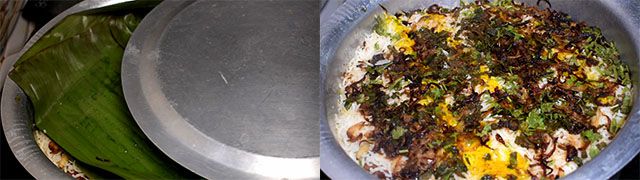 Paneer Biryani Recipe Restaurant Style Serve Paneer Biryani Recipe hot.