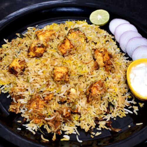 Paneer Biryani Recipe Restaurant Style