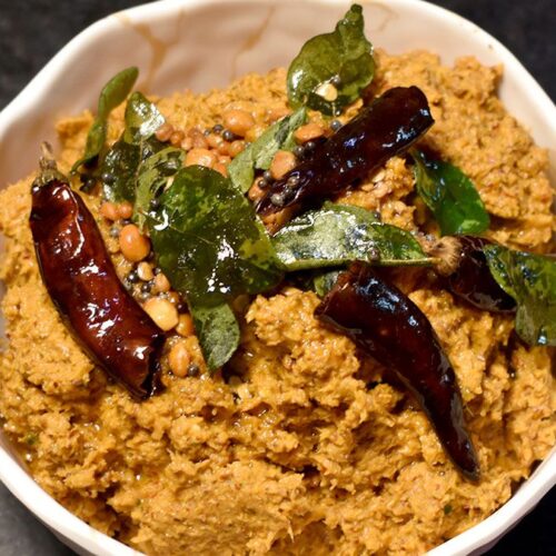 Andhra Style Coconut Chutney Recipe