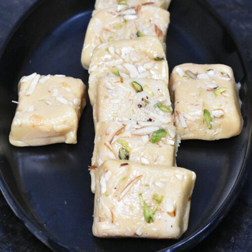 Easy Milk Powder Burfi Recipe: Diwali Sweet Recipes for Kids Easy Milk Powder Burfi Recipe