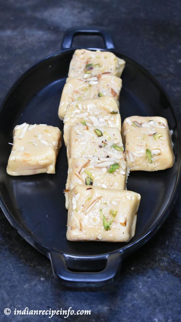 Easy Milk Powder Burfi Recipe: Diwali Sweet Recipes for Kids Easy Milk Powder Burfi Recipe