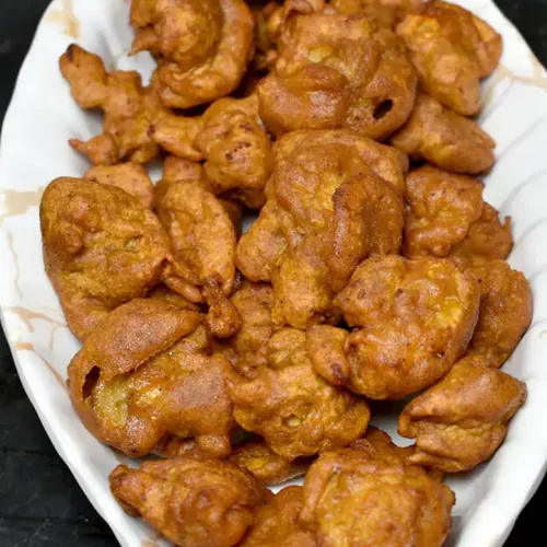 Healthy Mushroom Pakora Recipe mushroom pakoda recipe