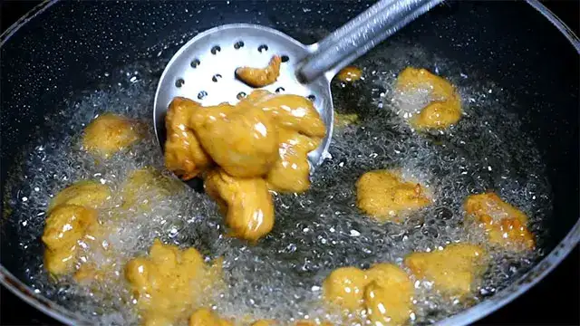 Healthy Mushroom Pakora Recipe Deep fry mushroom pakora recipe